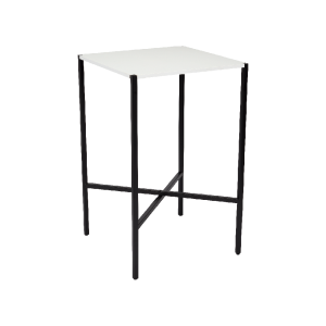 BLACK+TRIBECA+TALL+COCKTAIL+TABLE+W%2f+WHITE+TOP+27%22+X+27%22+X+43%22+H